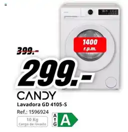 MediaMarkt CANDY Lavadora GD 4105-S oferta
