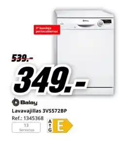 MediaMarkt BALAY Lavavajillas 3VS572BP oferta