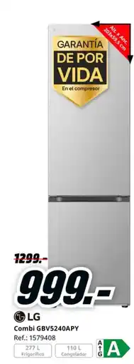 MediaMarkt LG Combi GBV5240APY oferta