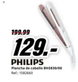 MediaMarkt PHILIPS Plancha de cabello BHS830/00 oferta