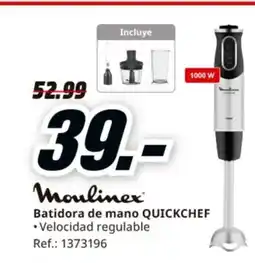 MediaMarkt MOULINEX Batidora de mano QUICKCHEF oferta