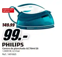 MediaMarkt PHILIPS Centro de planchado GC7844/20 oferta