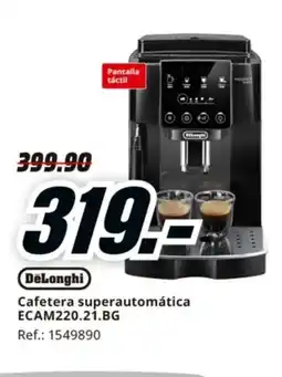 MediaMarkt DELONGHI Cafetera superautomática ECAM220.21.BG oferta