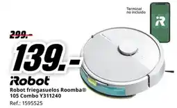 MediaMarkt ROBOT friegasuelos Roomba 105 Combo Y311240 oferta