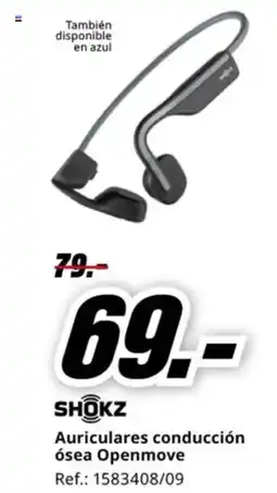 MediaMarkt SHOKZ Auriculares conducción ósea Openmove oferta