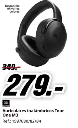MediaMarkt JBL Auriculares inalámbricos Tour One M3 oferta