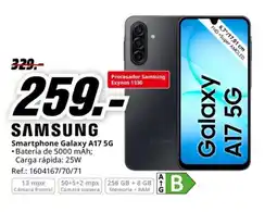 MediaMarkt SAMSUNG Smartphone Galaxy A17 5G oferta