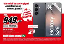 MediaMarkt SAMSUNG Smartphone Galaxy S26 5G oferta