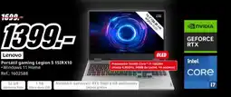 MediaMarkt LENOVO Portátil gaming Legion 5 15IRX1 oferta