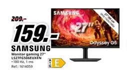 MediaMarkt SAMSUNG Monitor gaming 27" LS27FG506EUXEN oferta