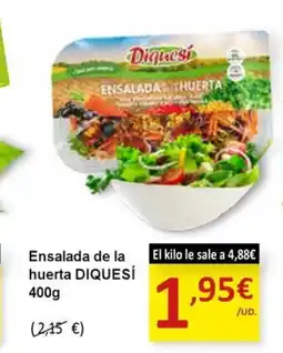 SPAR DIQUESÍ Ensalada de la huerta oferta
