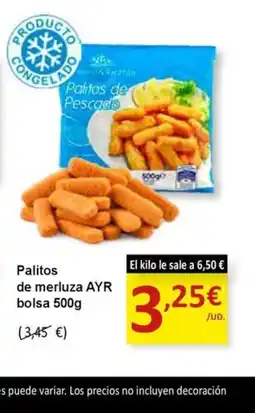 SPAR AYR Palitos de merluza bolsa oferta