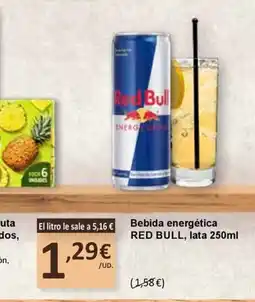 SPAR RED BULL Bebida energética oferta