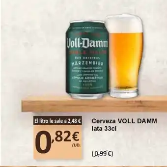 SPAR VOLL DAMM Cerveza oferta