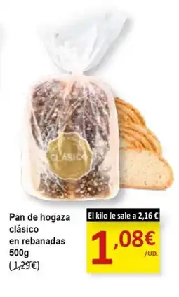 SPAR Pan de hogaza clásico en rebanadas oferta