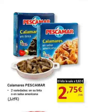 SPAR PESCAMAR Calamares oferta