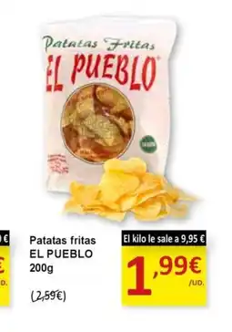 SPAR EL PUEBLO Patatas Fritas oferta