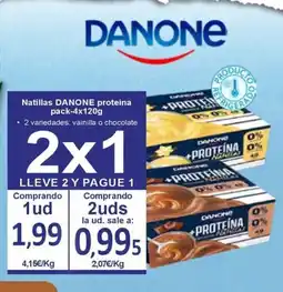 SPAR DANONE Natillas proteína oferta