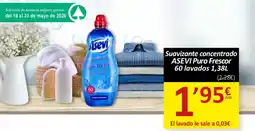 SPAR ASEVI Suavizante concentrado Puro Frescor 60 lavados oferta