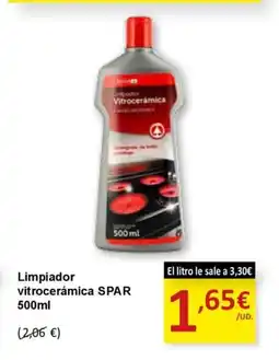 SPAR SPAR Limpiador vitrocerámica oferta