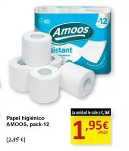 SPAR AMOOS Papel higiénico oferta