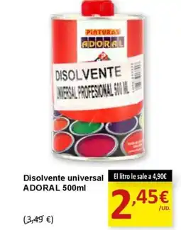 SPAR ADORAL Disolvente universal oferta