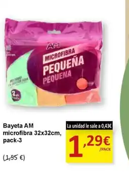 SPAR Bayeta AM microfibra oferta