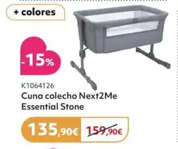 Prénatal Cuna colecho Next2Me Essential Stone oferta