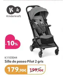 Prénatal KINDERKRAFT Silla de paseo Pilot 2 gris oferta