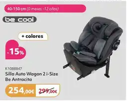 Prénatal Silla Auto Wagon 2 i-Size Be Antracita oferta