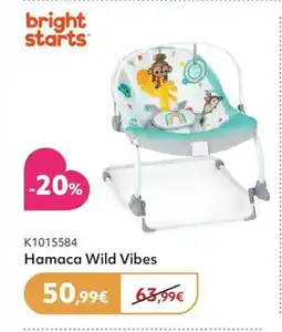 Prénatal BRIGHT STARTS Hamaca Wild Vibes oferta