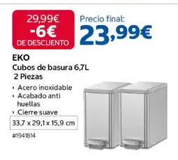 Costco EKO Cubos de basura 2 Piezas oferta