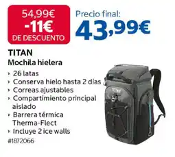 Costco TITAN Mochila hielera oferta