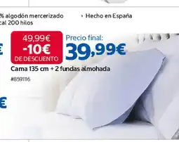 Costco Cama + 2 fundas almohada #8591116 oferta