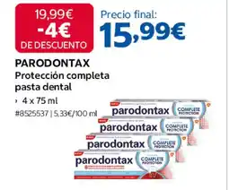 Costco PARODONTAX Protección completa pasta dental oferta