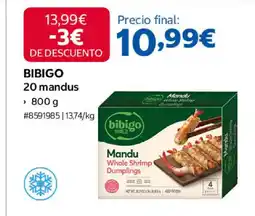 Costco BIBIGO 20 mandus oferta