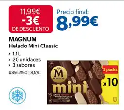 Costco MAGNUM Helado Mini Classic oferta