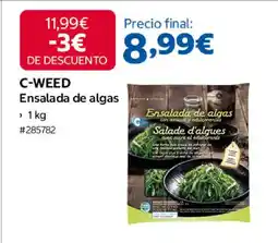 Costco C-WEED Ensalada de algas oferta