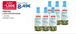 Costco PASCUAL Leche semi desnatada oferta
