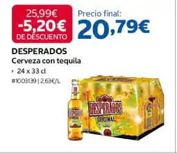 Costco DESPERADOS Cerveza con tequila oferta