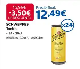 Costco SCHWEPPES Tónica oferta