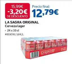 Costco LA SAGRA ORIGINAL Cerveza lager oferta
