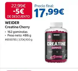 Costco WEIDER Creatina Cherry oferta