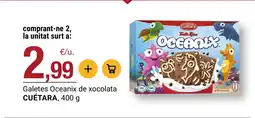 BonpreuEsclat CUÉTARA Galetes Oceanix de xocolata oferta