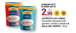 BonpreuEsclat LA GULA DEL NORTE Succedani d'angula amb gambes i allada o allada oferta