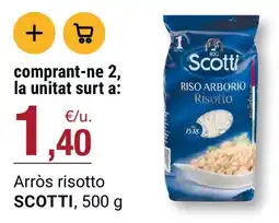 BonpreuEsclat SCOTTI Arròs risotto oferta