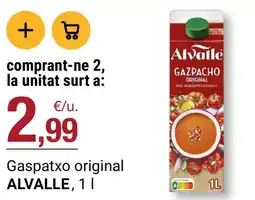 BonpreuEsclat ALVALLE Gaspatxo original oferta