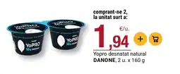 BonpreuEsclat DANONE Yopro desnatat natural oferta