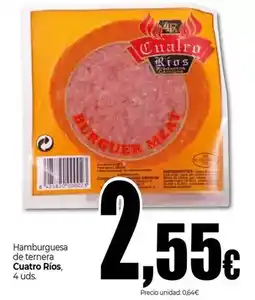 Unide Market Cuatro rios - hamburguesa de ternera oferta