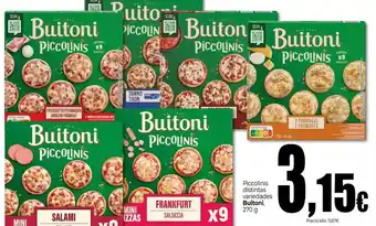 Buitoni - piccolinis distintas variedades